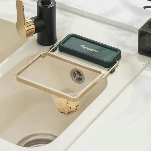 Multi-Functional Sink Strainer with 50 Pcs Mesh Bags